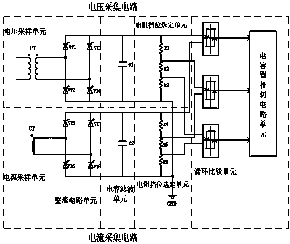 Efficient control device for power factor of diesel generator set