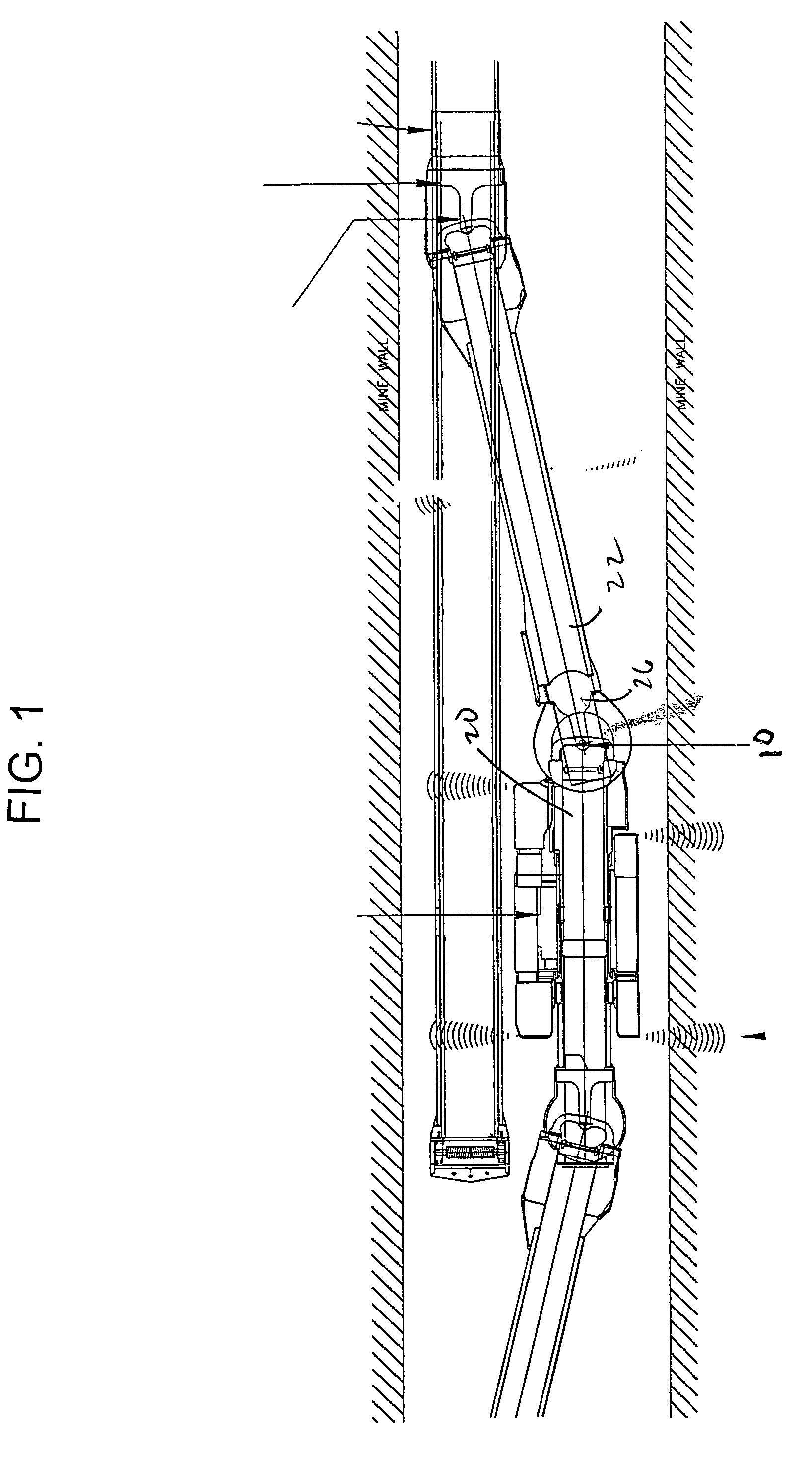 Pivot linkage including a non-contact, rotational angle measurement sensor for heavy machinery