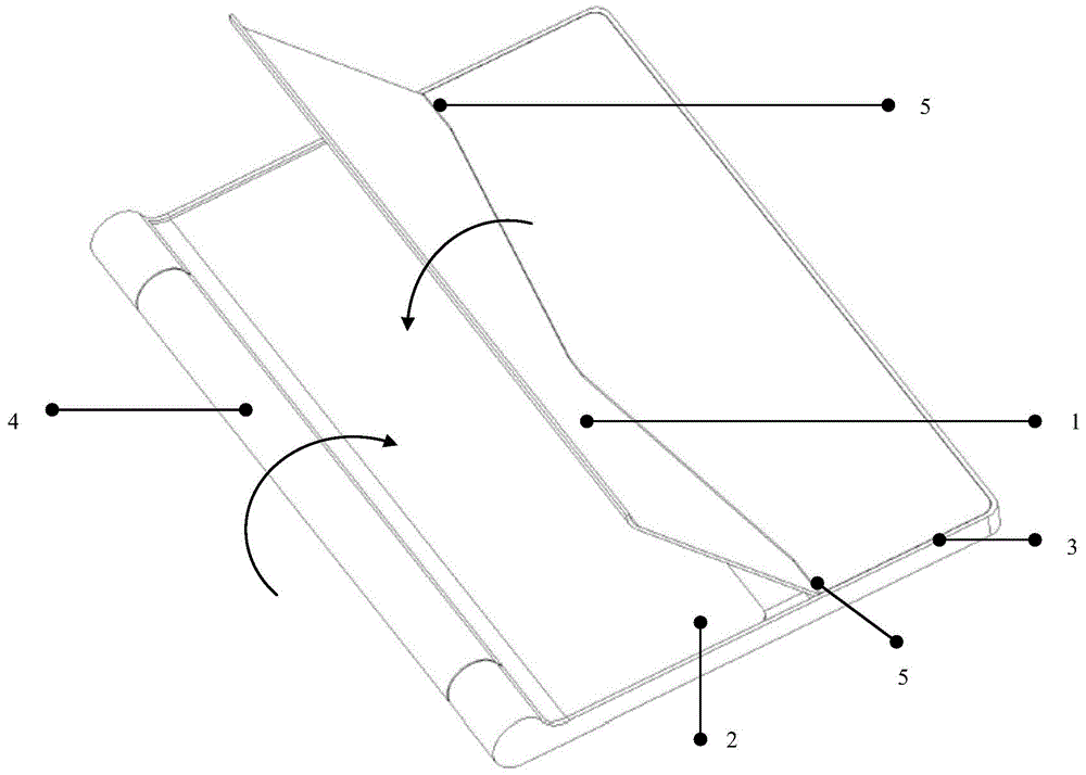 Tablet electronic equipment with multiple operating modes