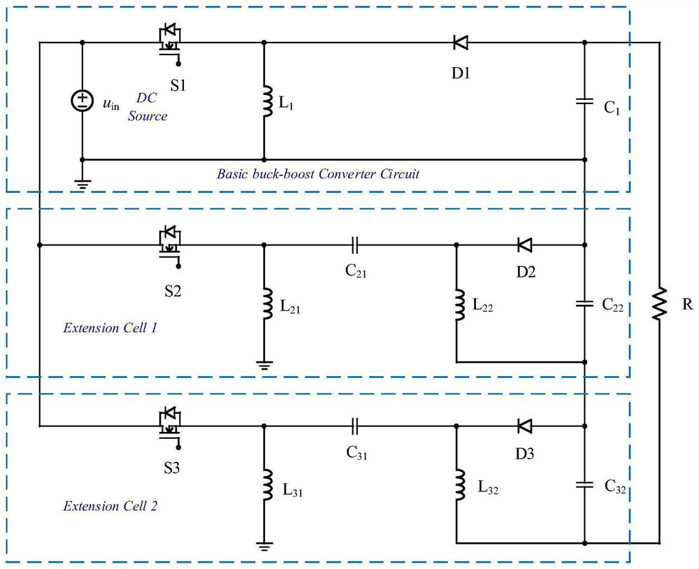 Single-input high-reliability capacitor current consistent buck-boost DC-DC converter