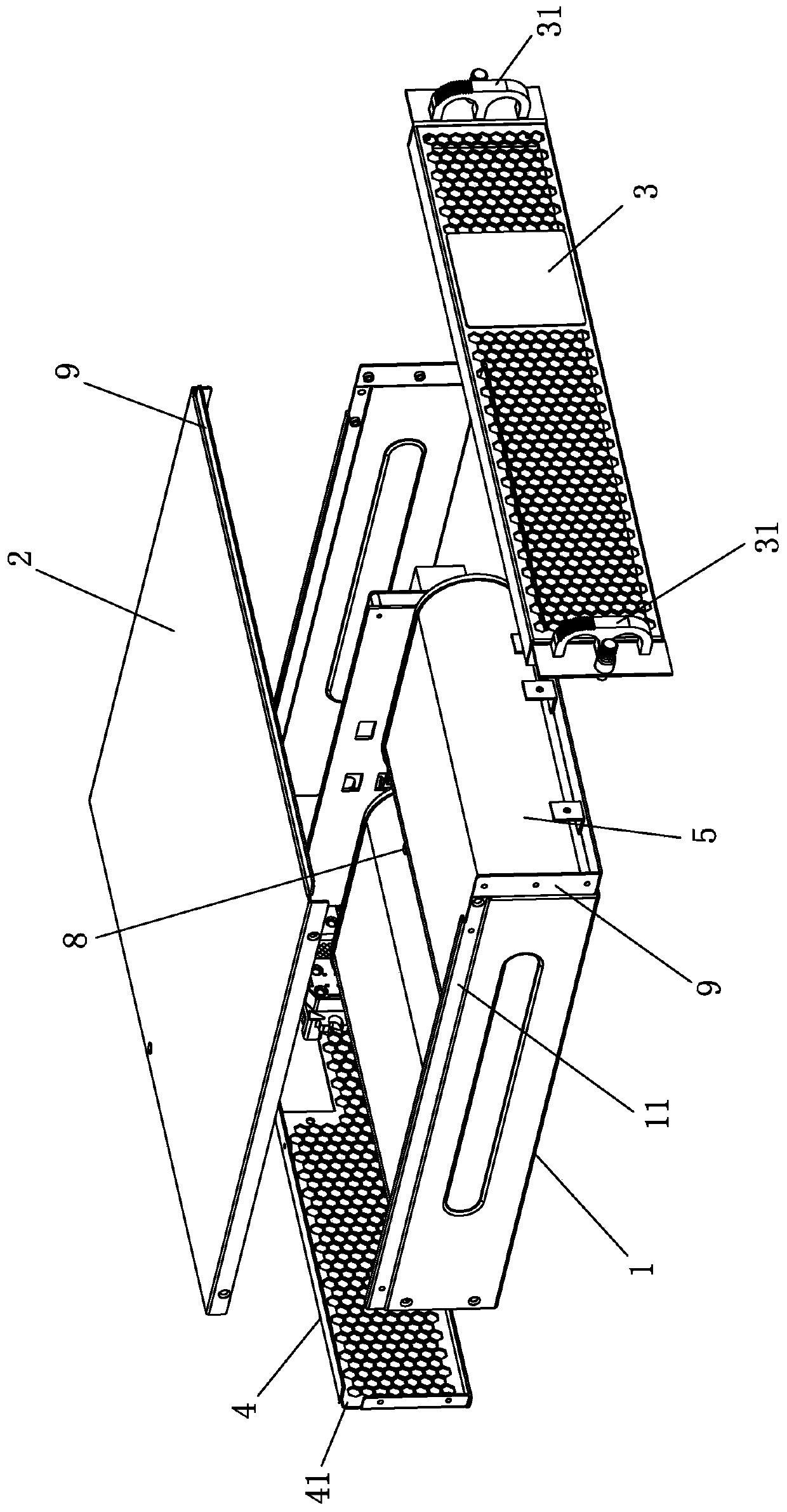 Drawer-type simply and conveniently installed intelligent capacitance equipment