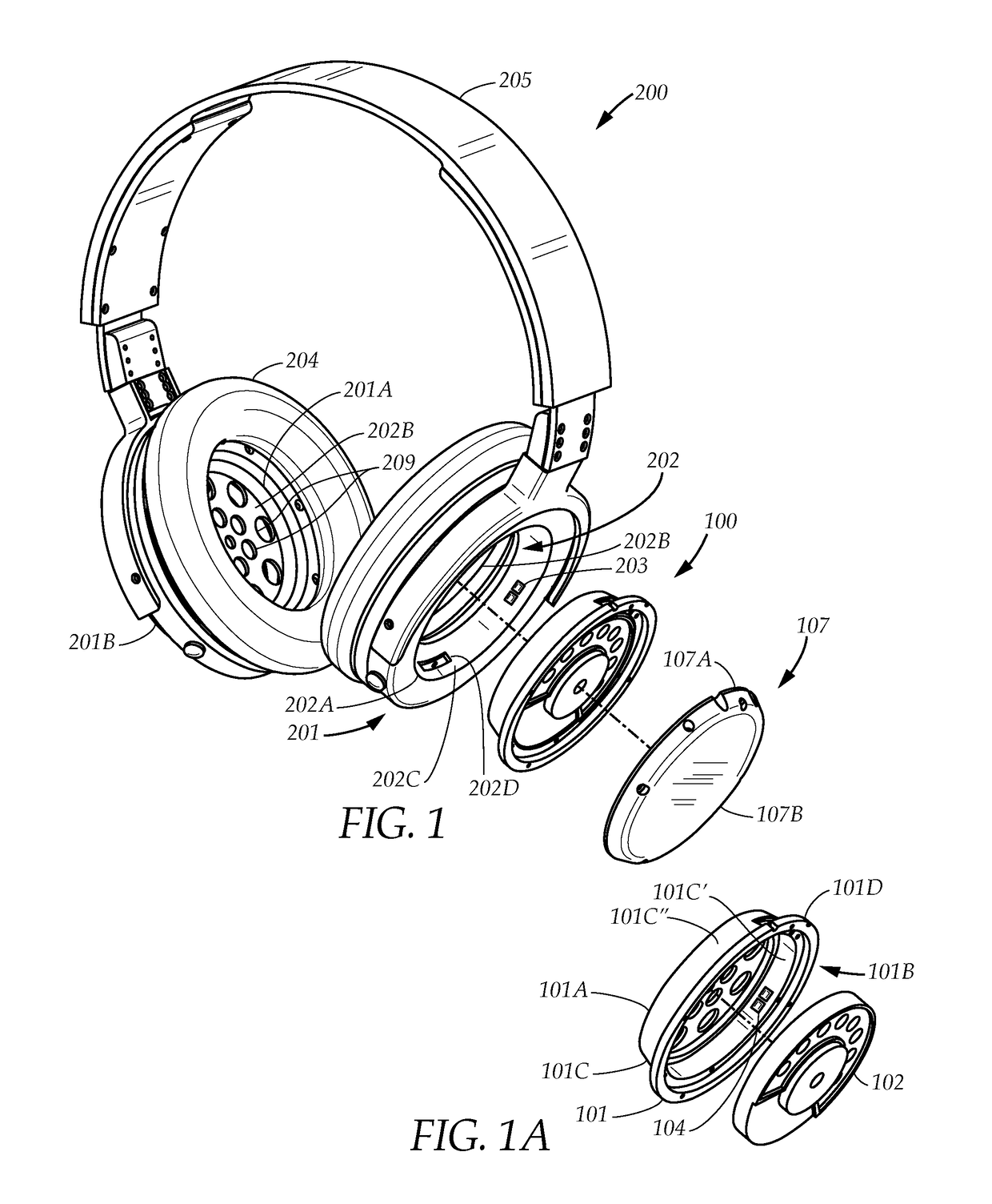 Interchangeable speaker assembly and method of use