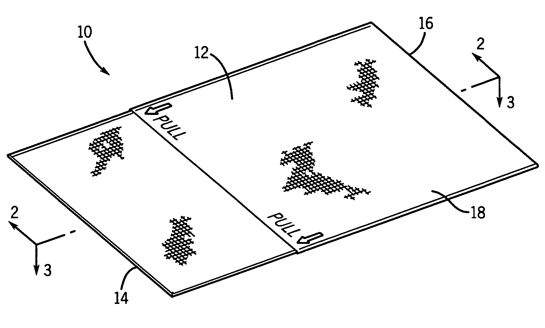 Packaging system for a sterilized article