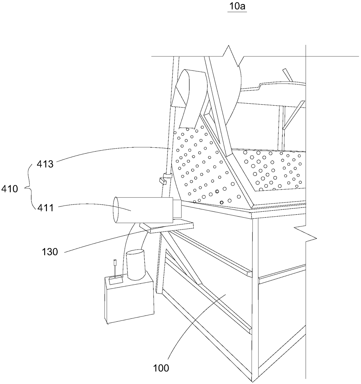 Energy-saving dyeing machine