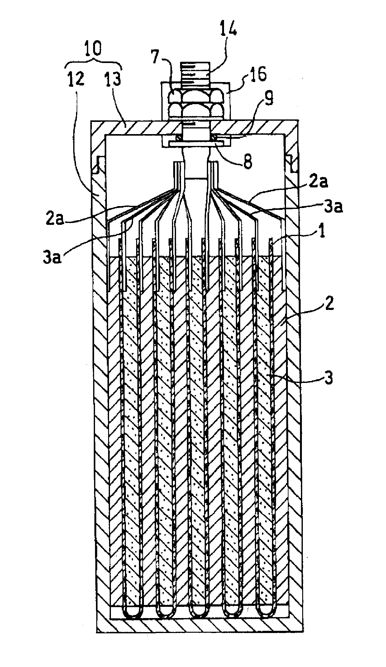 Sodium molten salt battery