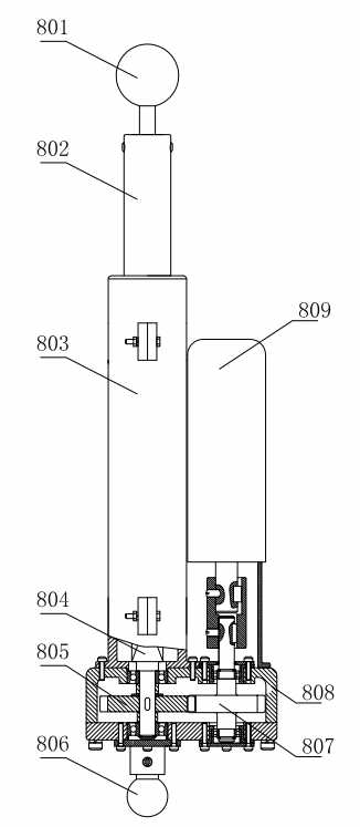 Bionic examination robot for physical properties of food and examination method thereof