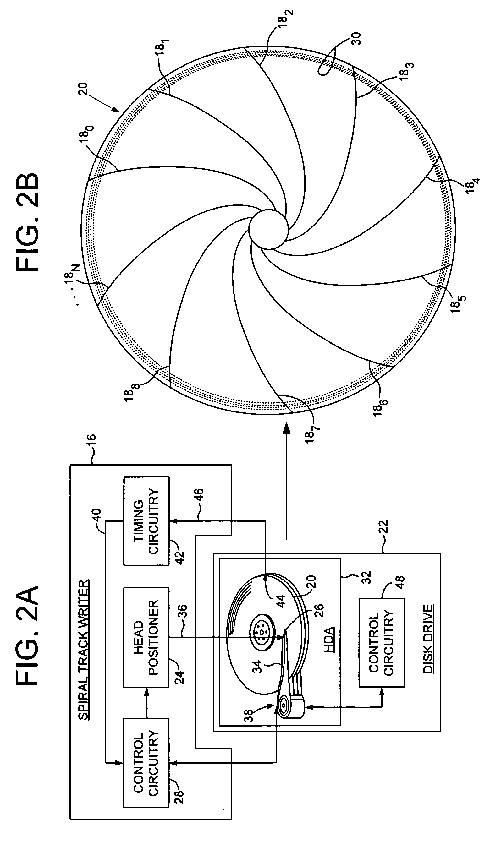 Evaluating distribution of peak signals representing reference track crossings to compensate for thermal expansion when writing spiral tracks to a disk