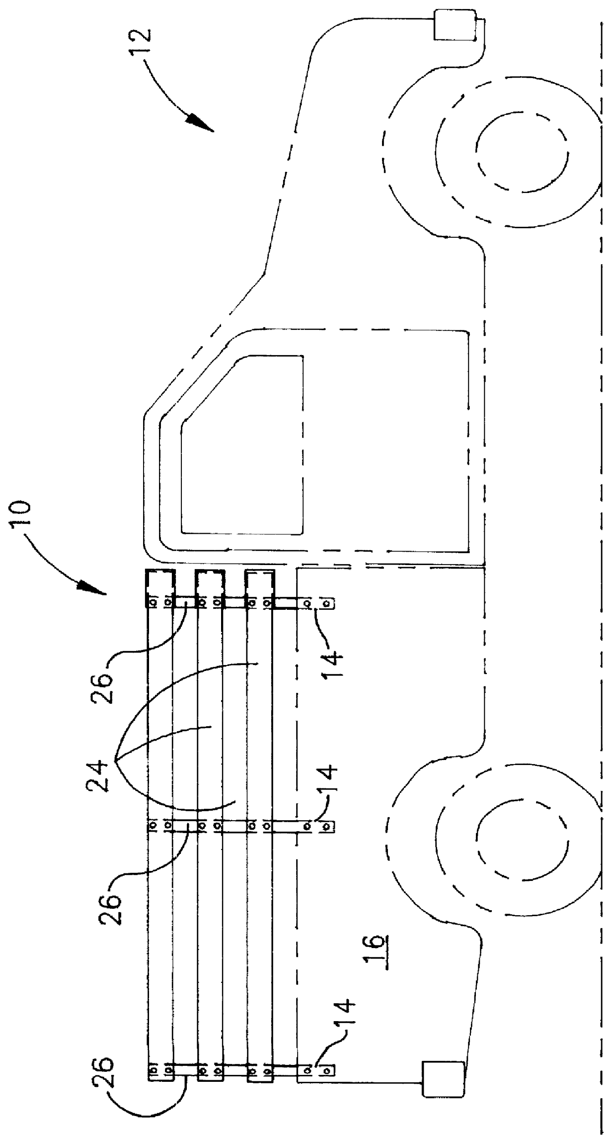 Stake and rail assembly