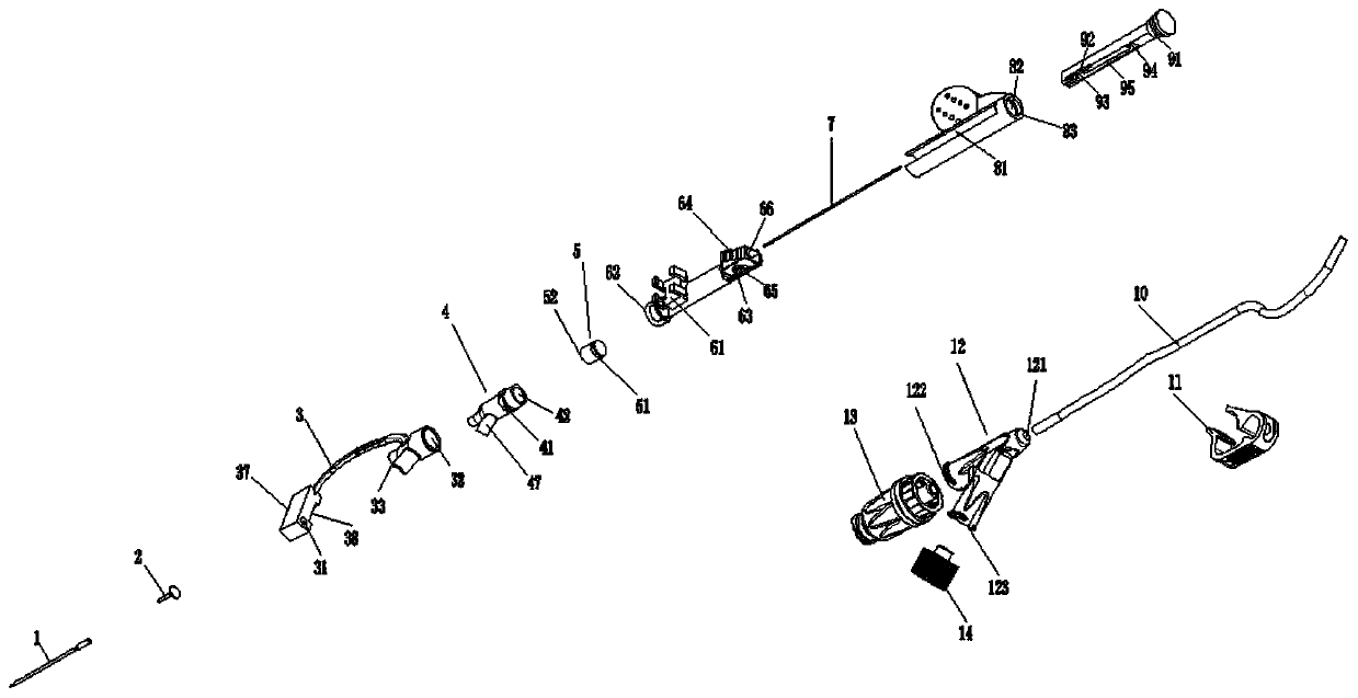 Novel indwelling needle supportive of single-hand puncturing and U-shaped lifting platform method fixing