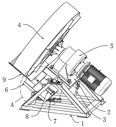 Waste incineration fly ash high-temperature melting balling device and balling compatibility method