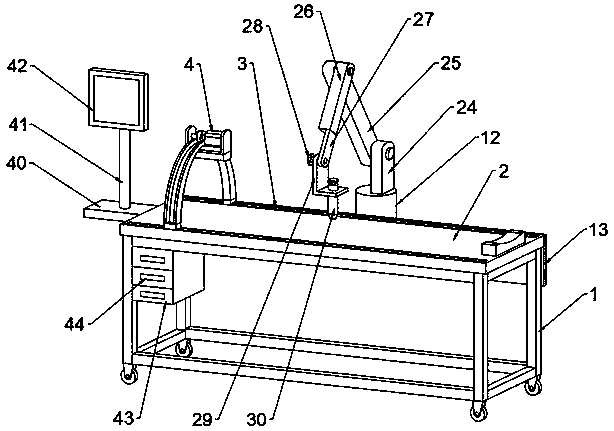 Multifunctional neurology examination device