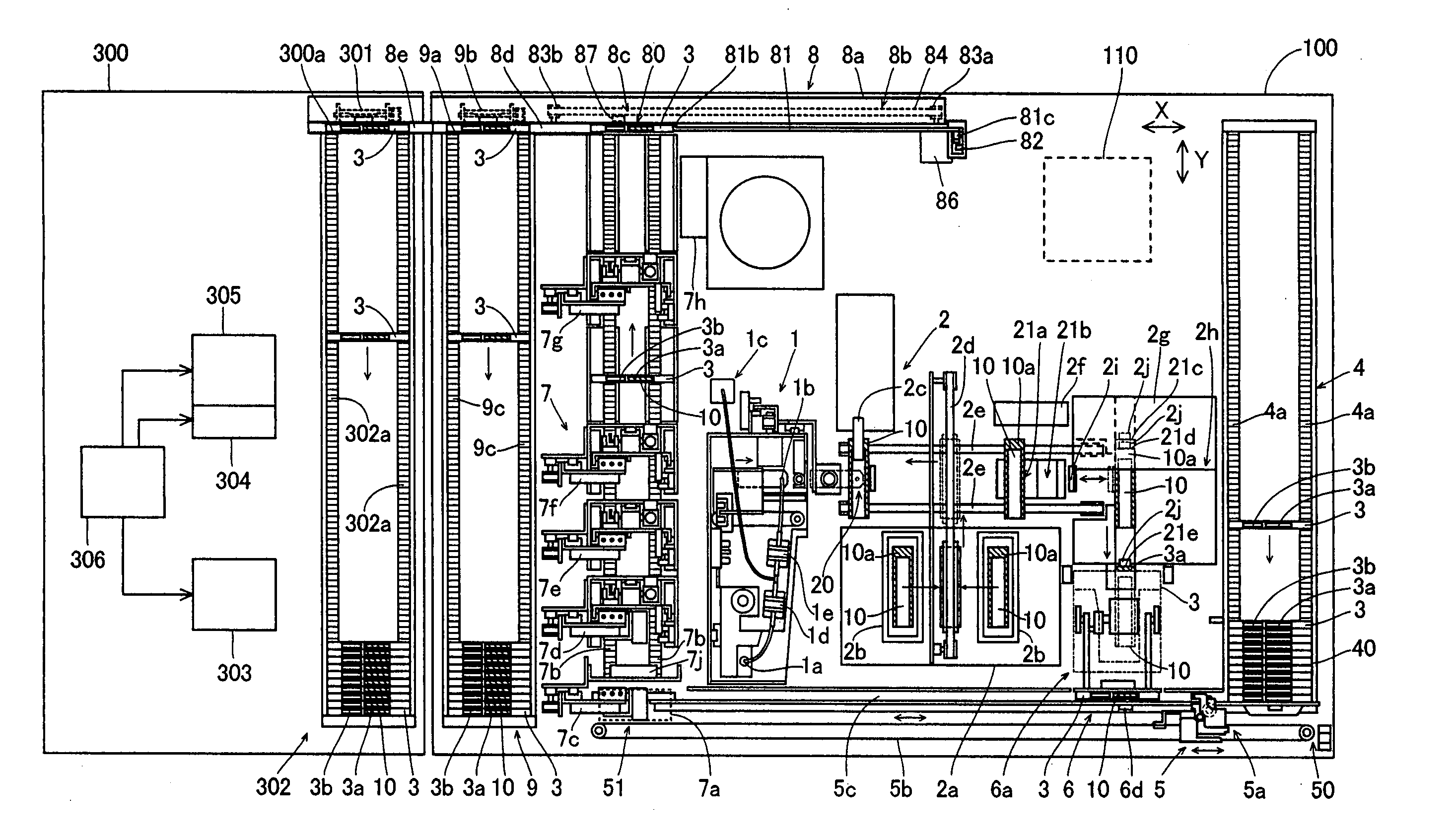 Specimen preparation apparatus, specimen preparation/analysis system and specimen plate