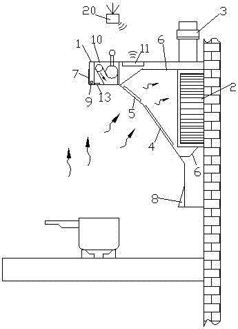 Intelligent kitchen terminal equipment based on internet