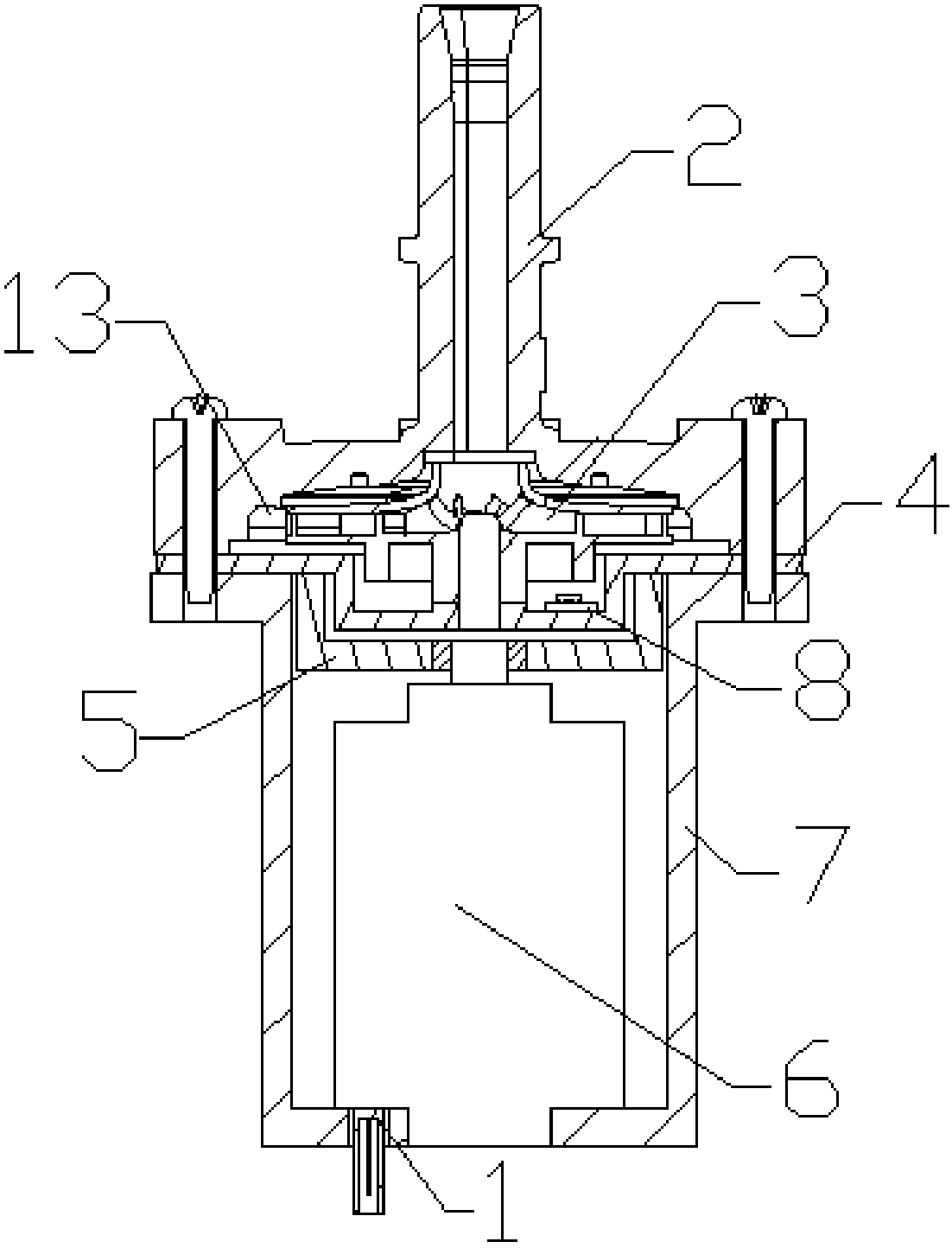 A Gasoline Vapor Purification Device Using Magnetic Induction Drive