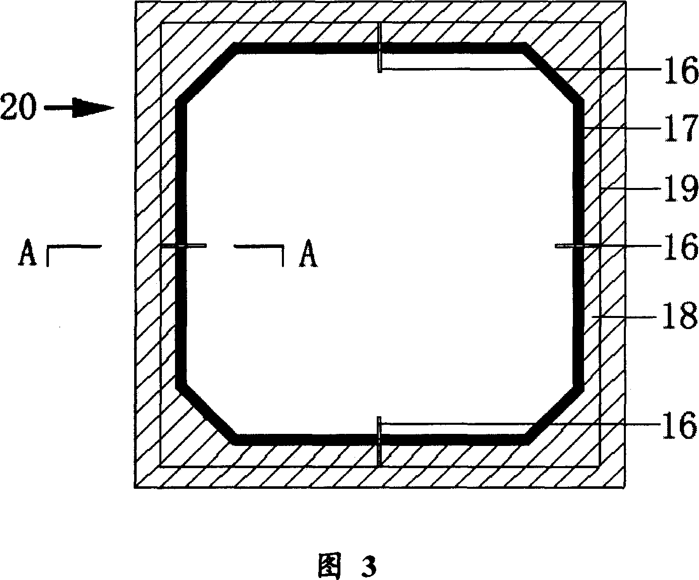 Numerical controlling pressure tester used in concrete box culvert and testing method therefore