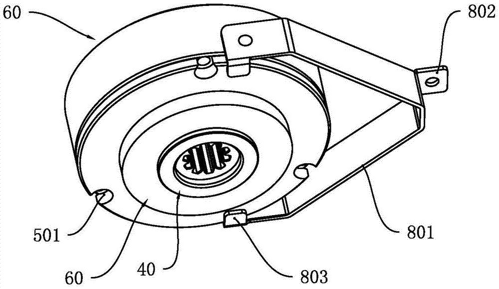 Motor braking device