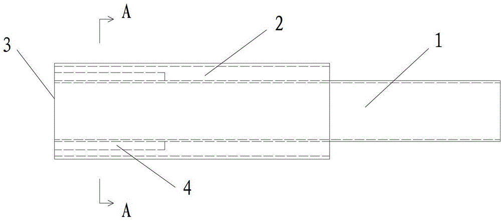 Double-wall annular salvaging sleeve pipe and method for salvaging falling objects in hole