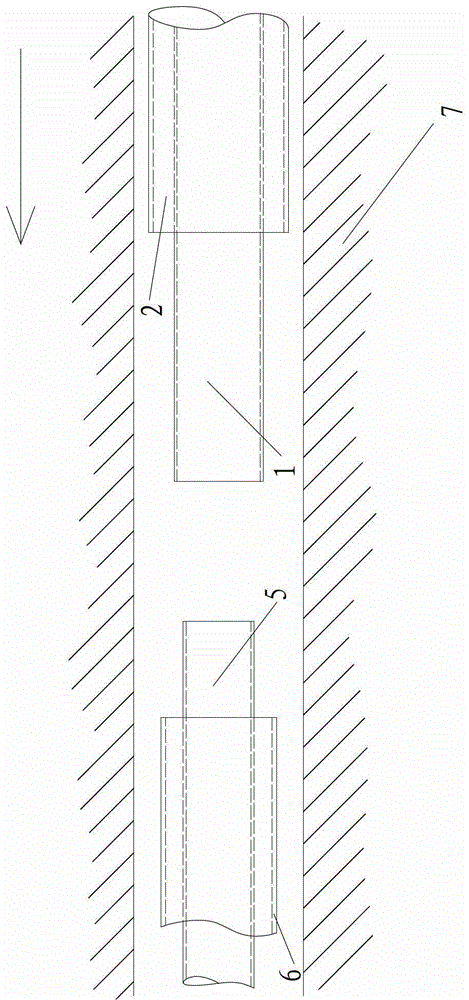 Double-wall annular salvaging sleeve pipe and method for salvaging falling objects in hole