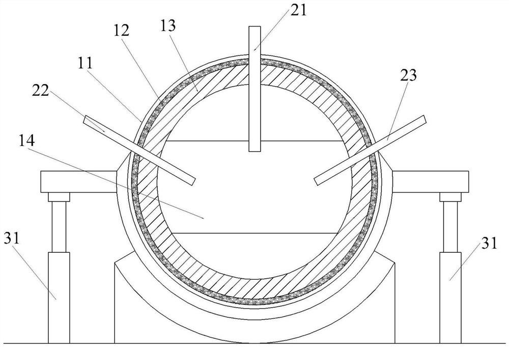 Smelting reduction furnace