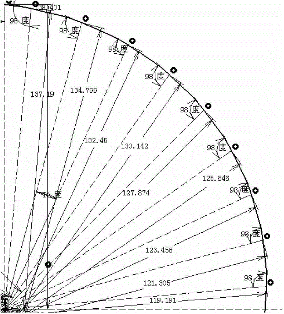 Design method of profile of volute of centrifugal fan