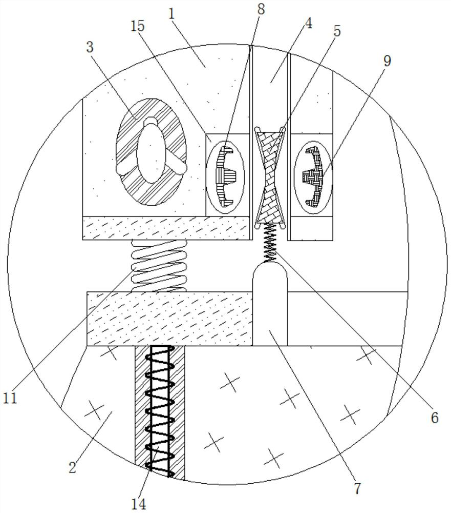 Mold gap treatment device during mask injection molding