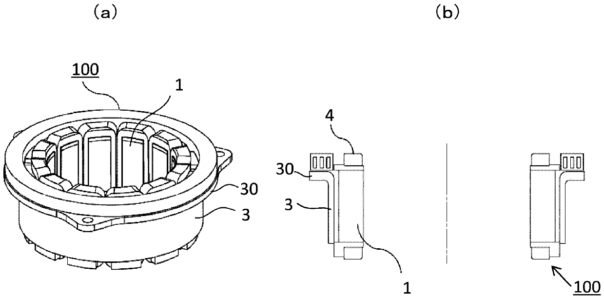 Stator of rotary motor