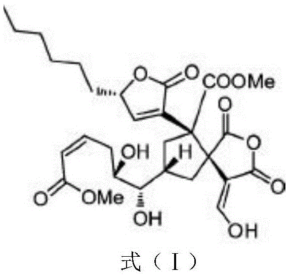 Application of Penicillactones C in preparation of drug for inhibiting liver fibroblast proliferation