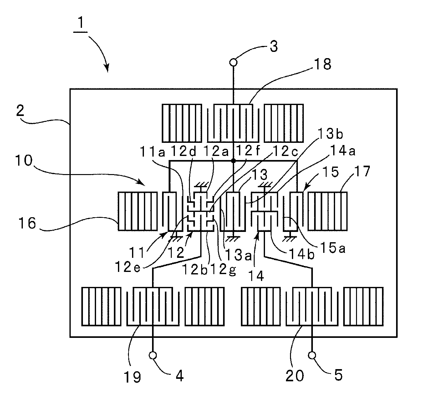 Balanced acoustic wave filter