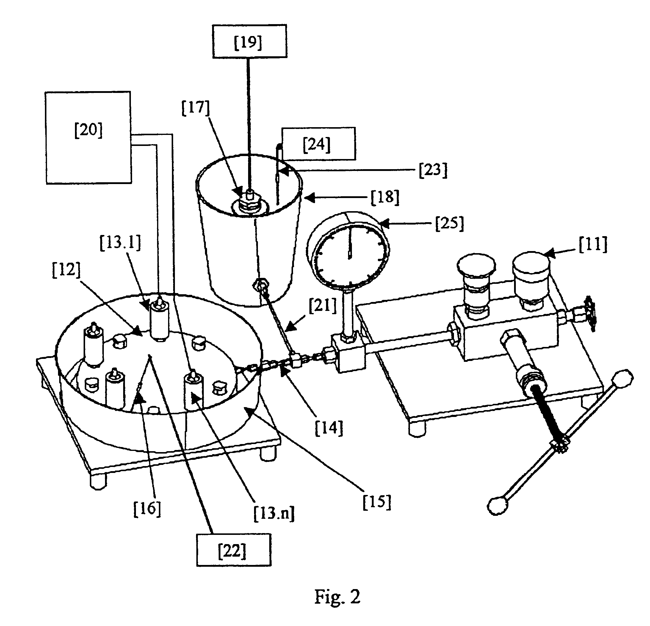 System for calibration of pressure transducers