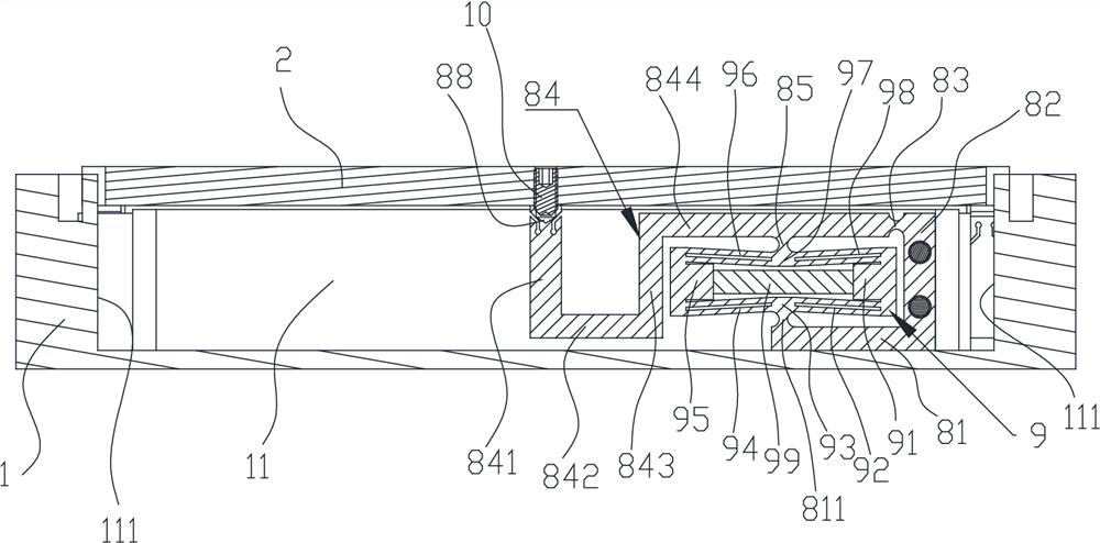 One-translation two-rotation large-stroke coupling-free large hollow parallel piezoelectric micro-motion platform