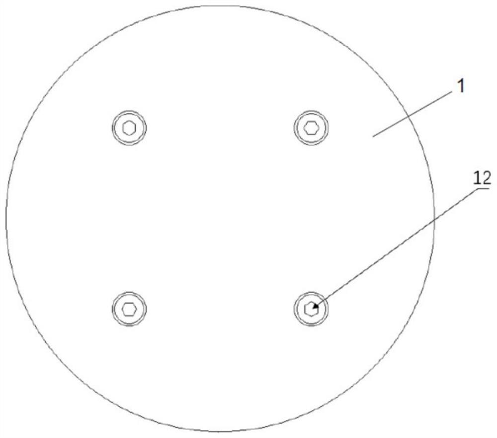 Bionic active static pressure gas bearing