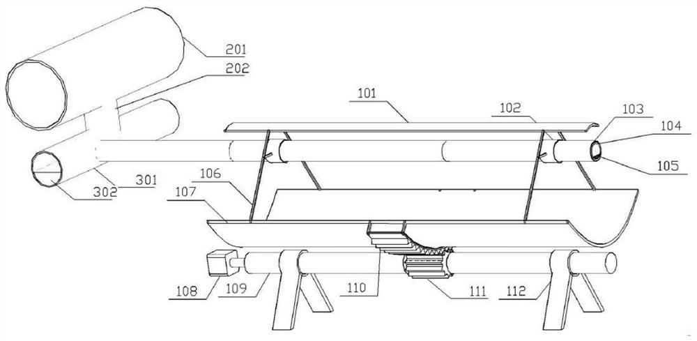 Modular solar heat collection and sea water desalination driving system and operation method