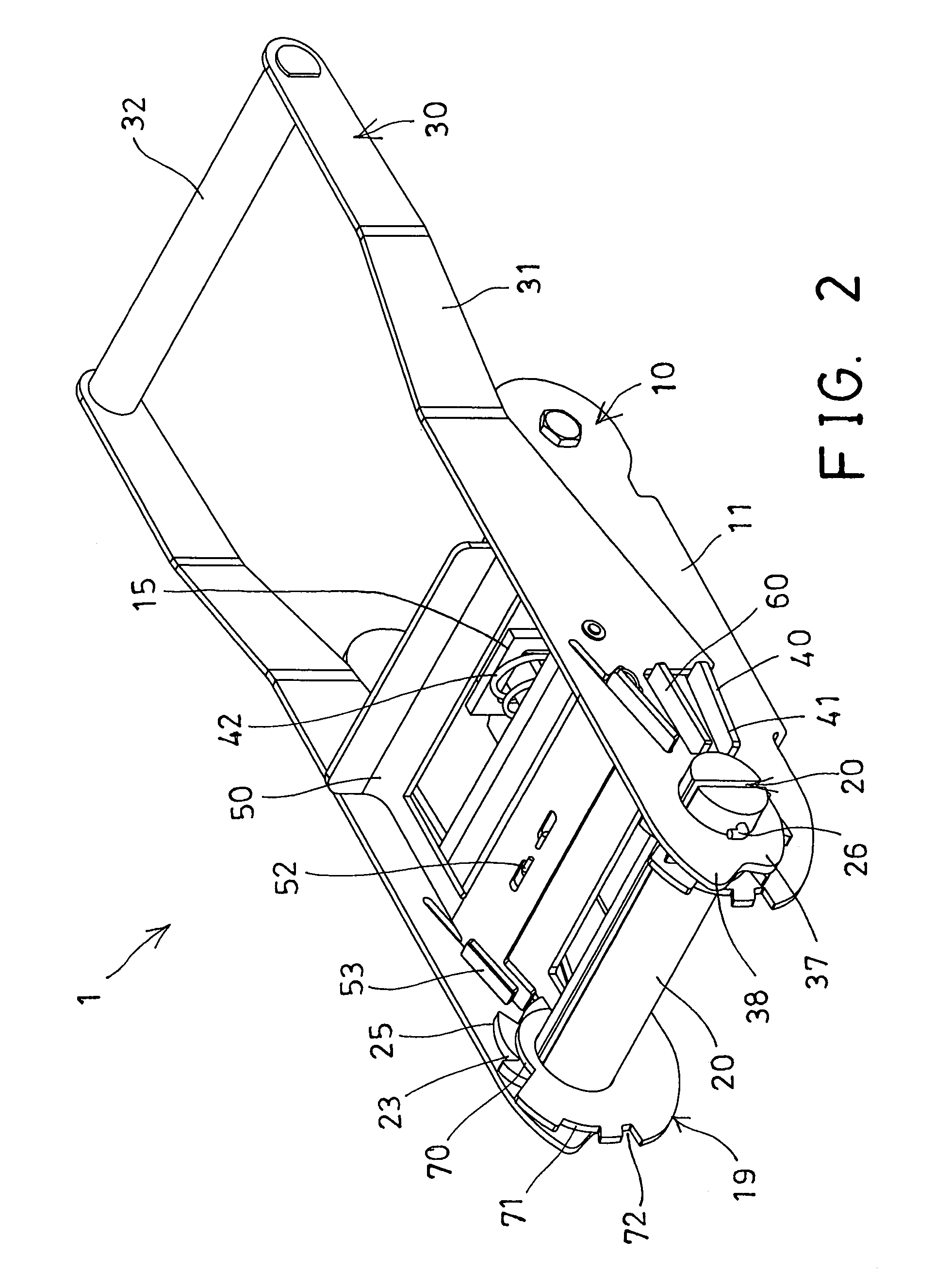 Ratchet buckle device