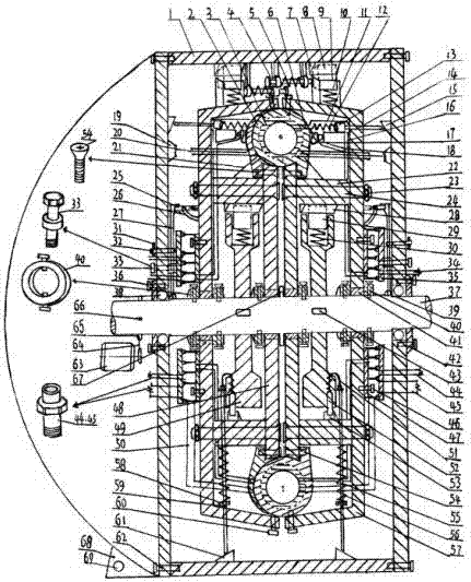 twin turbo internal combustion engine