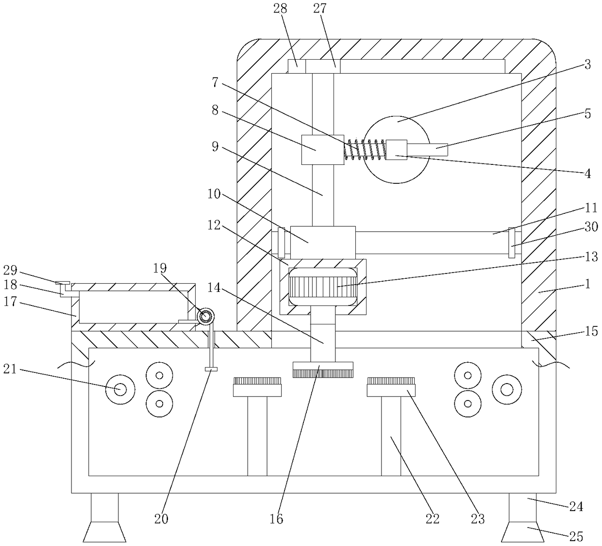 Textile cleaning device high in cleaning efficiency