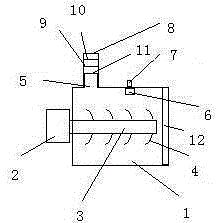 Garbage crusher for domestic use