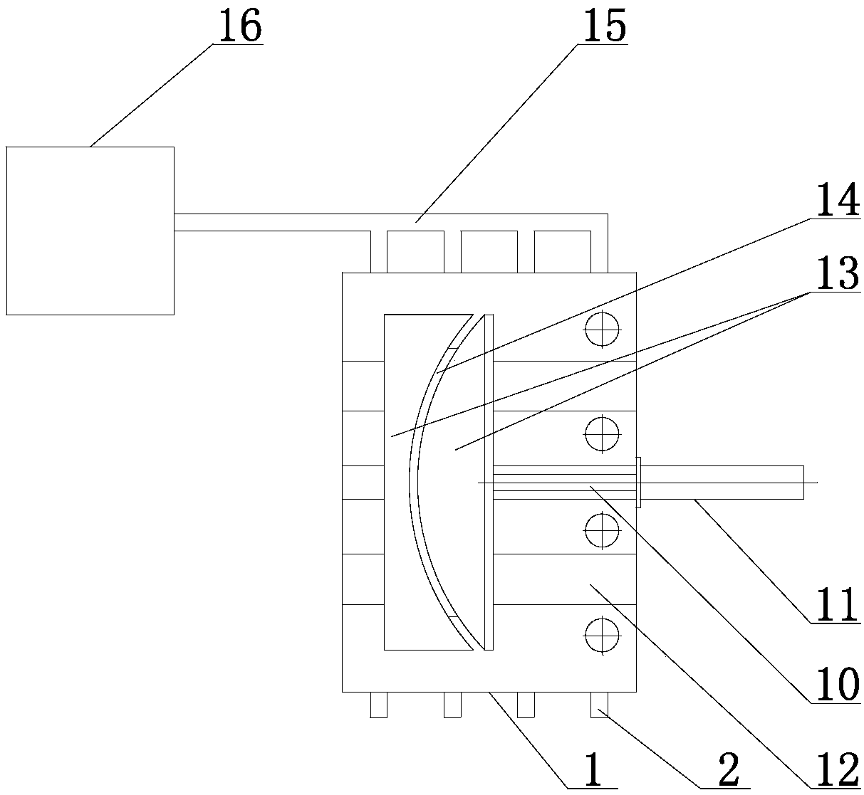 Poured-in type quenching technology and quenching equipment