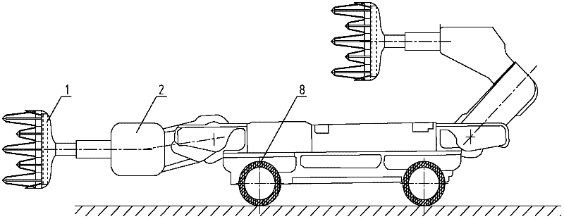 High-efficiency blocking coal shovel