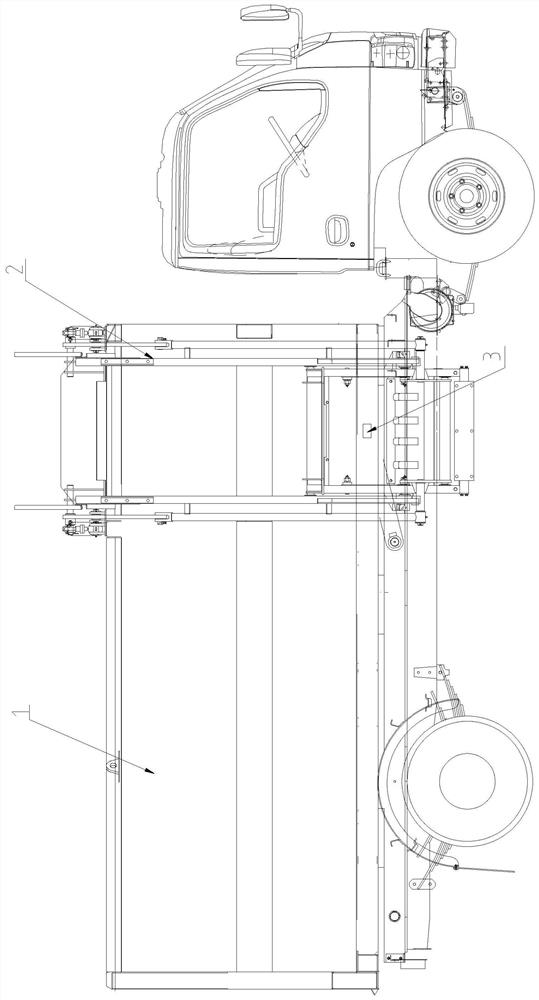 Garbage sorting vehicle and garbage sorting collection method