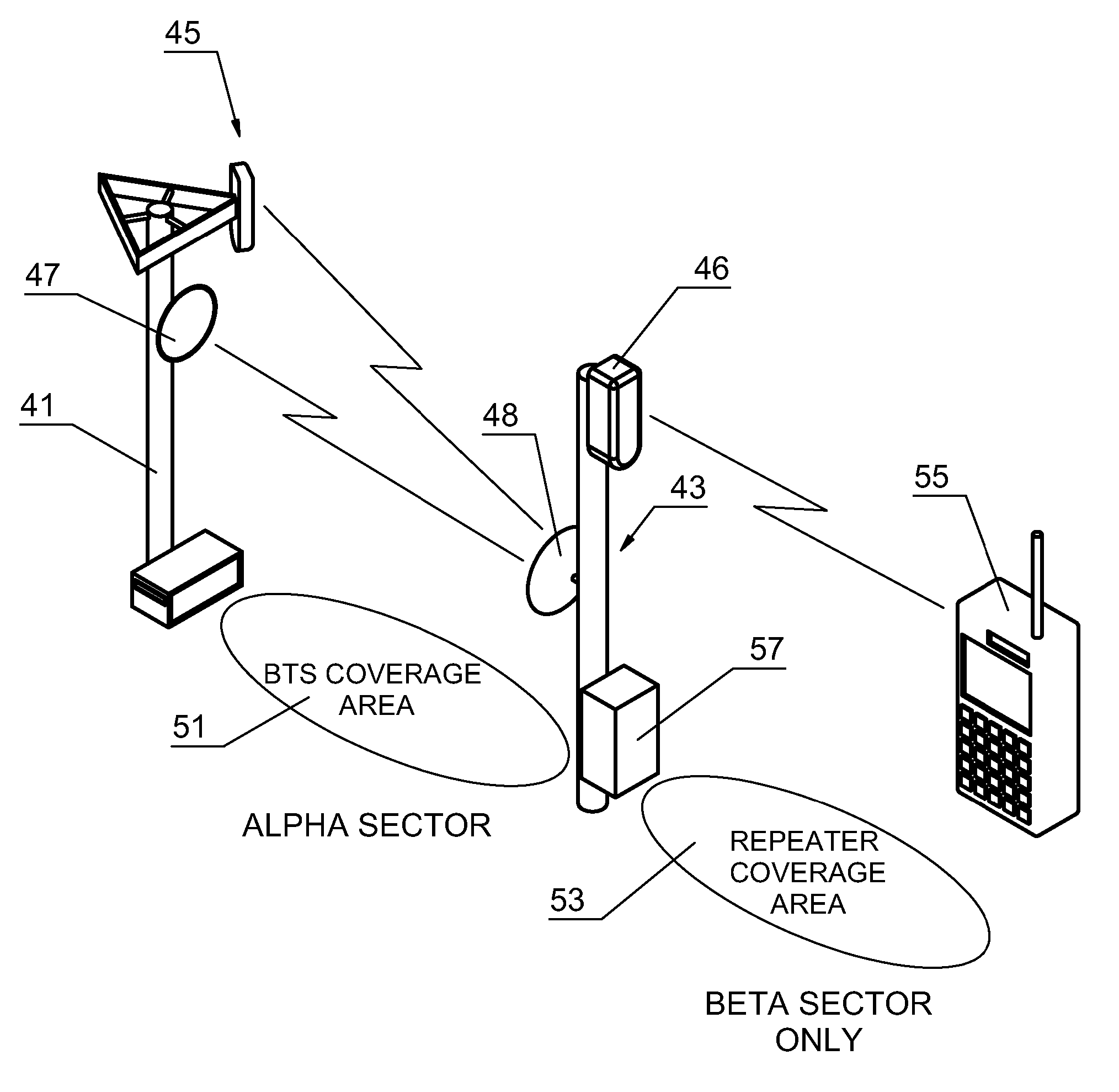 Method and apparatus for utilizing selective signal polarization and interference cancellation for wireless communication