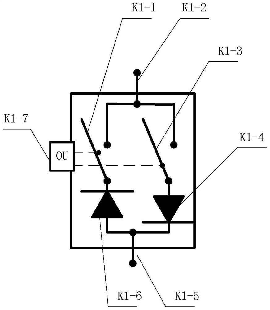 A reversible fuel cell stack energy-saving device and control method