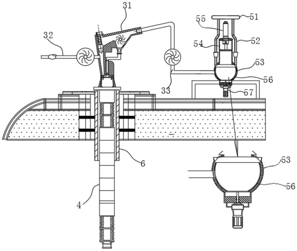 Constructional engineering complex foundation grouting equipment