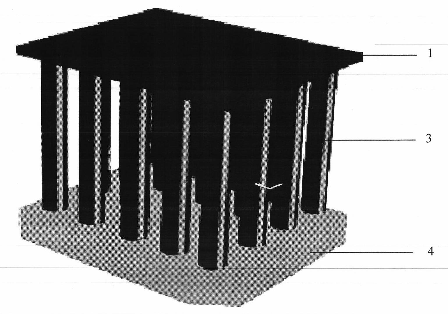 Material with giant magneto-impedance effect and preparation method thereof