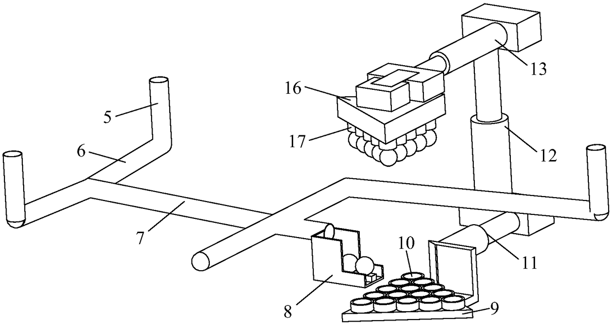 Billiard table with automatic ball placement device