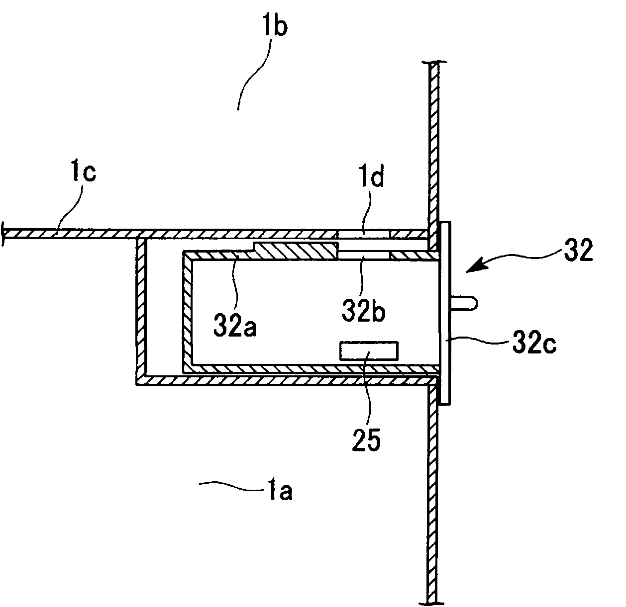 Freezing storage device