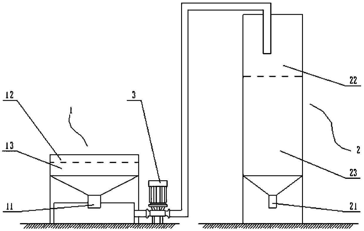 A high-efficiency settling device