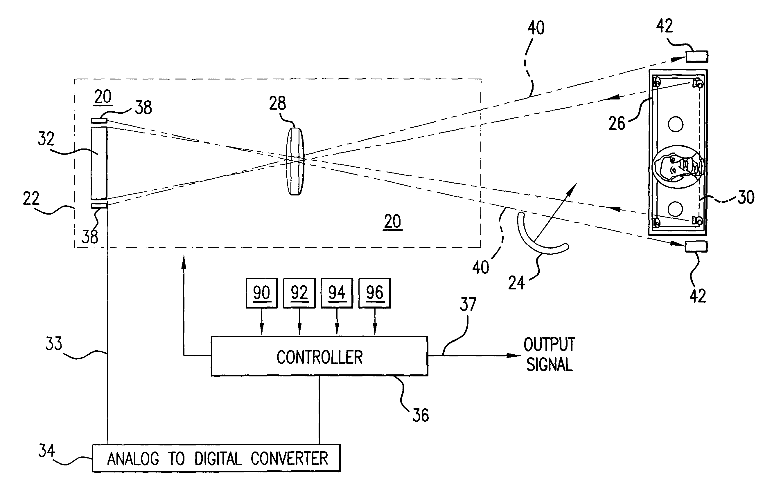 Digital diagnostic apparatus and vision system with related methods