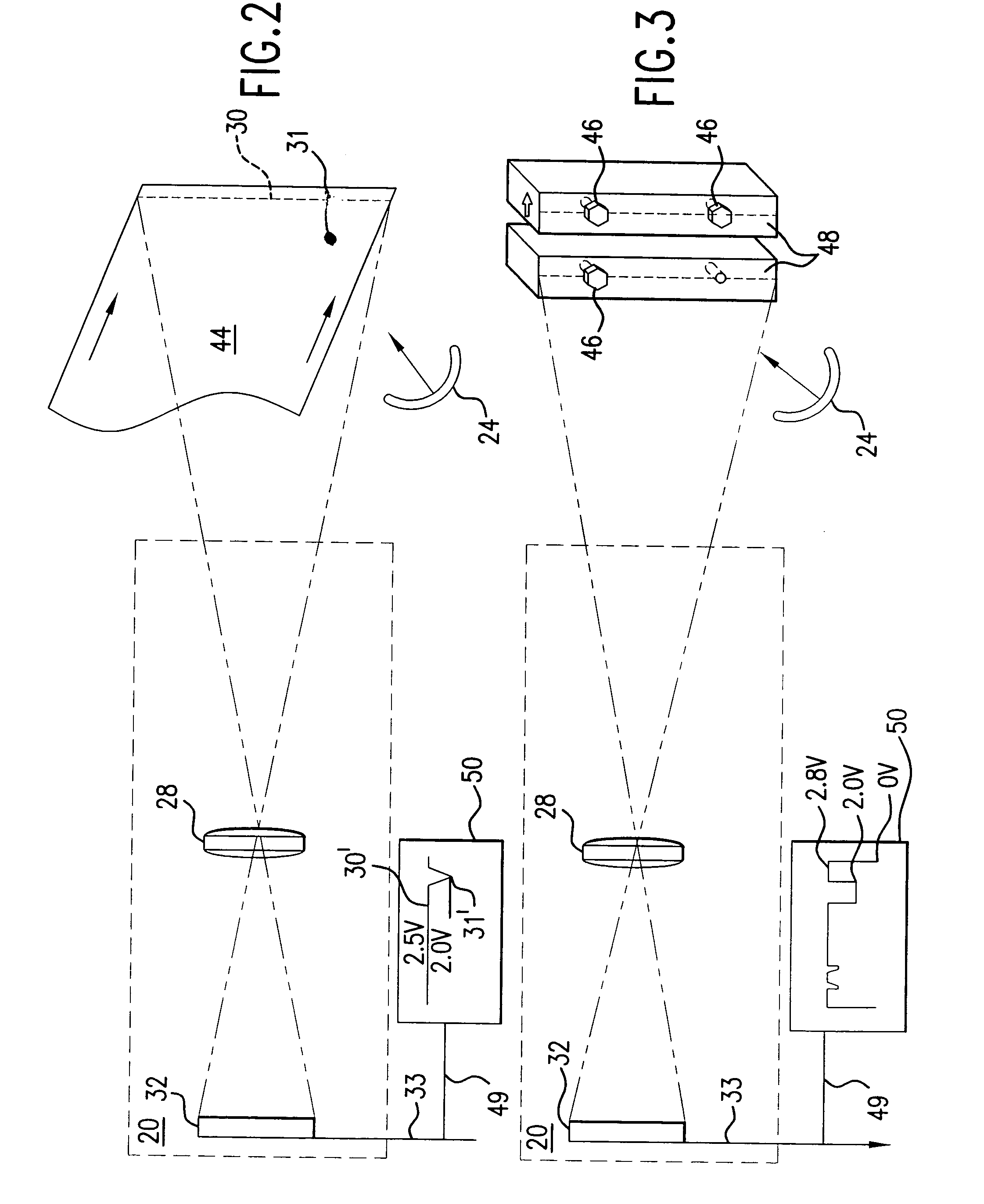 Digital diagnostic apparatus and vision system with related methods