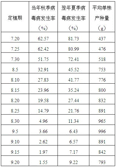 Seed collection method for vegetable burdock pure three-year seed