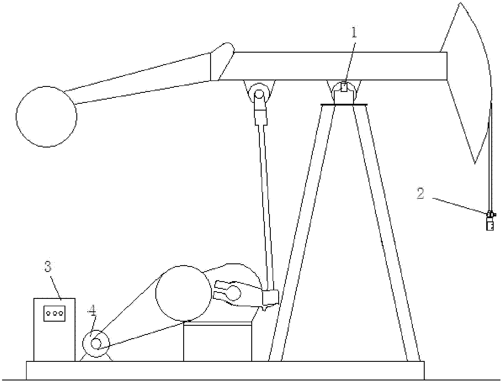 Method and device for judging optimal times of stroke of pumping unit